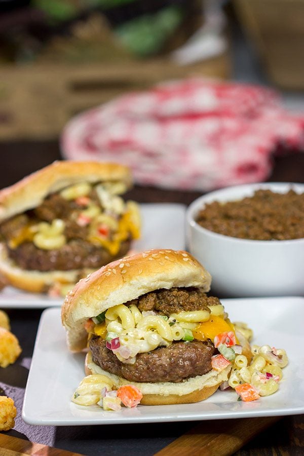Turn a classic western New York dish into burger form with these Garbage Plate Burgers!  Talk about grilled comfort food at its finest!