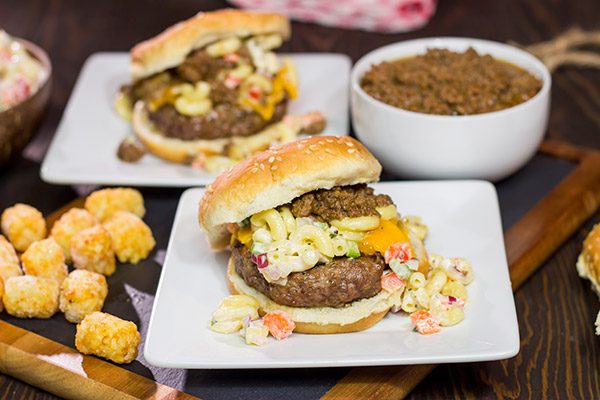 Turn a classic western New York dish into burger form with these Garbage Plate Burgers!  Talk about grilled comfort food at its finest!