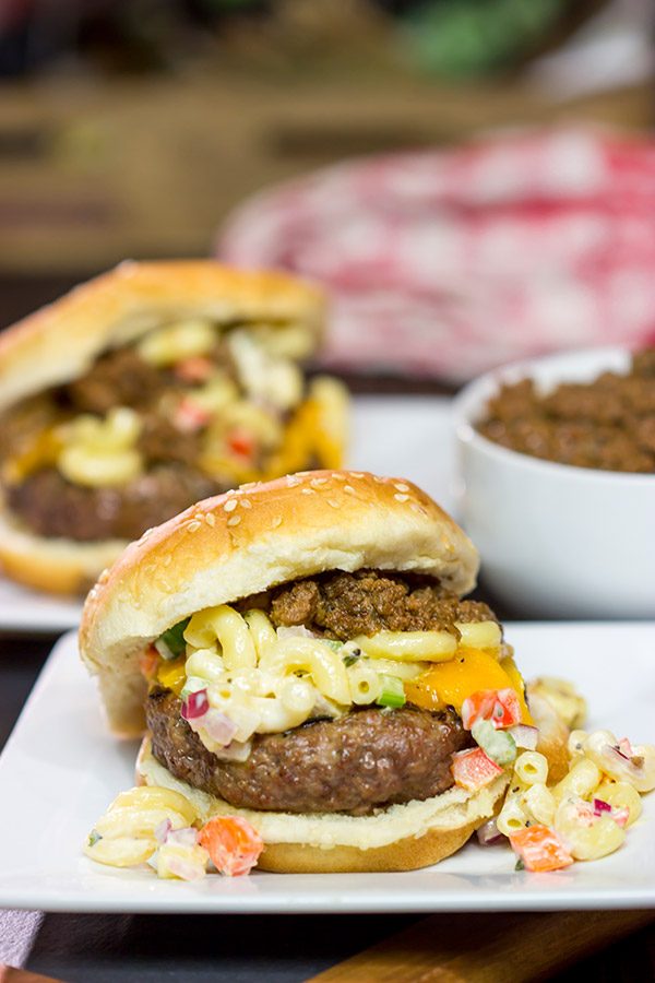 Turn a classic western New York dish into burger form with these Garbage Plate Burgers!  Talk about grilled comfort food at its finest!