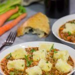 This Ricotta Gnocchi with Veal Ragu is the ultimate comfort food for chilly weather!  Packed with layers upon layers of flavor, this recipe is definitely a keeper!