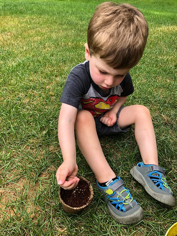 Robbie Planting Seeds