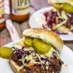 If you're looking to feed a crowd with very little effort, then this Slow Cooker BBQ Shredded Beef is the answer!  It's delicious, and it only takes 5 minutes to prepare!