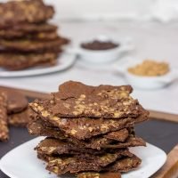 These Chocolate Toffee Brownie Crisps are a cross between a cookie and a brownie...and they're absolutely delicious!