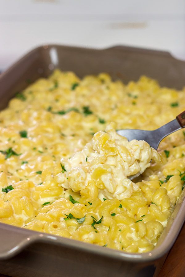 Made with 2 types of cheese, this Creamy Mac and Cheese is a classic winter comfort food!  From the creamy texture to the layers of flavor, this recipe is worthy of a bookmark!