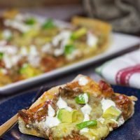 Make tonight a taco...err, pizza...night! This Deep Dish Taco Pizza is a fun way to enjoy your favorite taco toppings in pizza form!