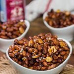 These Hickory Smoked Peanuts are surprisingly easy to make, and they are a fun and unique snack for the next backyard party!