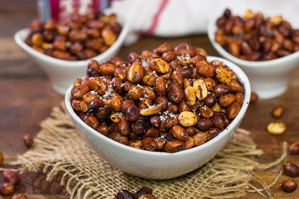 These Hickory Smoked Peanuts are surprisingly easy to make, and they are a fun and unique snack for the next backyard party!