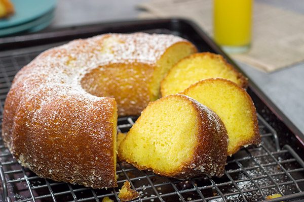 With orange juice in the cake and in the glaze, this Orange Juice Cake is a delicious treat for either breakfast or dessert!