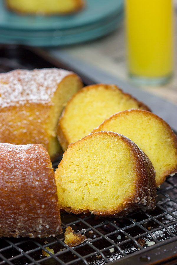 With orange juice in the cake and in the glaze, this Orange Juice Cake is a delicious treat for either breakfast or dessert!
