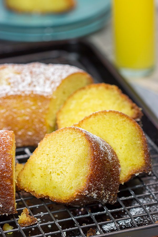 With orange juice in the cake and in the glaze, this Orange Juice Cake is a delicious treat for either breakfast or dessert!