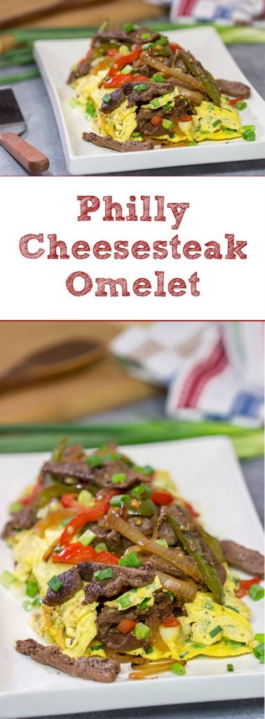 Breakfast for breakfast? Breakfast for dinner? Let's do both! Take your omelet to the next level by turning it into a Philly Cheesesteak Omelet!