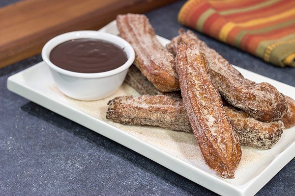 If you love cinnamon-sugar, then these Cinnamon Sugar Churros with Chocolate Dipping Sauce need to make an appearance in your kitchen!
