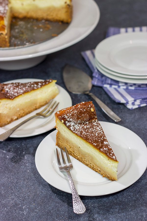A Dresdner Eierschecke is a traditional Saxon dessert featuring 3 distinct layers.  It's a fun (and unique) dessert!