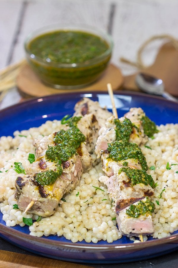 With origins in Moroccan cuisine, Chermoula Sauce is an easy and flavorful way to boost the flavor of grilled seafood, chicken and even veggies.