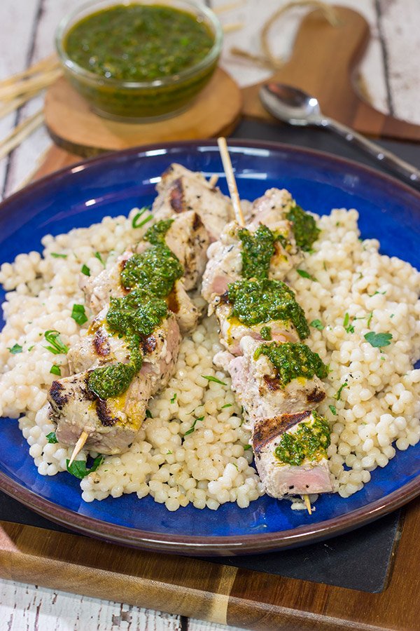 With origins in Moroccan cuisine, Chermoula Sauce is an easy and flavorful way to boost the flavor of grilled seafood, chicken and even veggies.