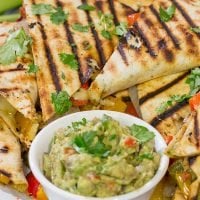 Packed with summer flavor, these Grilled Veggie Quesadillas are a tasty way to enjoy dinner on the grill!