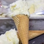 This homemade French Vanilla Ice Cream is packed with vanilla beans for a deep vanilla flavor.  Grab a scoop for dessert tonight!