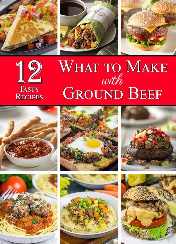 12 Ground Beef Recipes