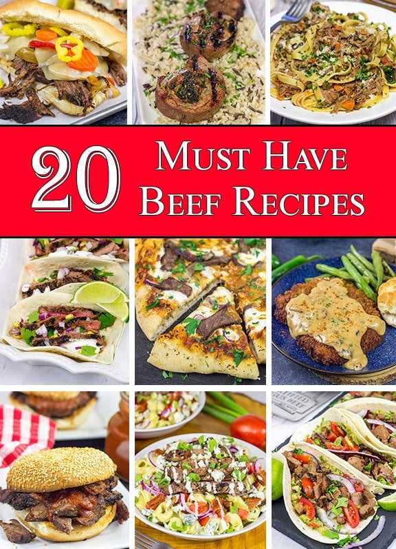 20 Must Have Beef Recipes