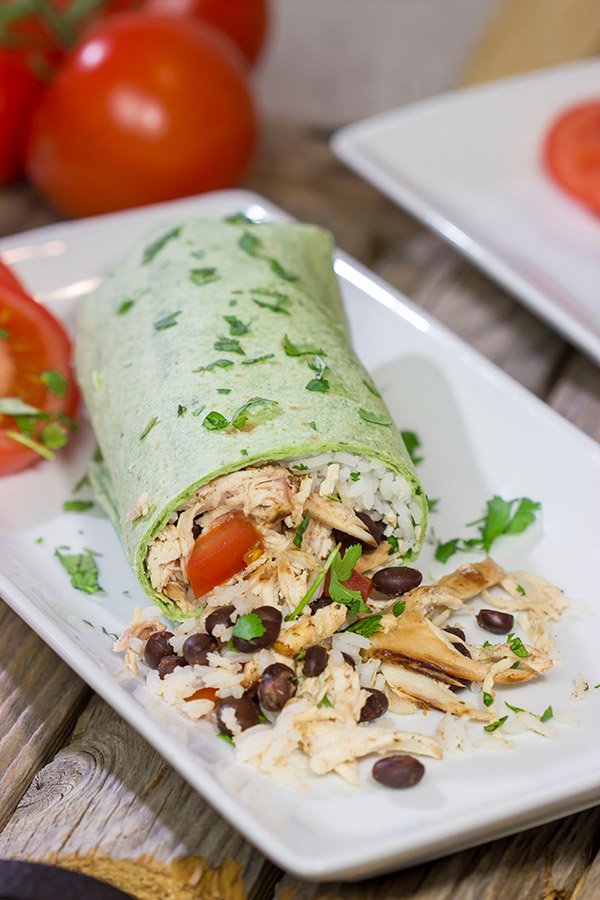 A good marinade can make a world of difference!  These Grilled Adobo Chicken Burritos are a flavorful way to enjoy the summer grilling season!