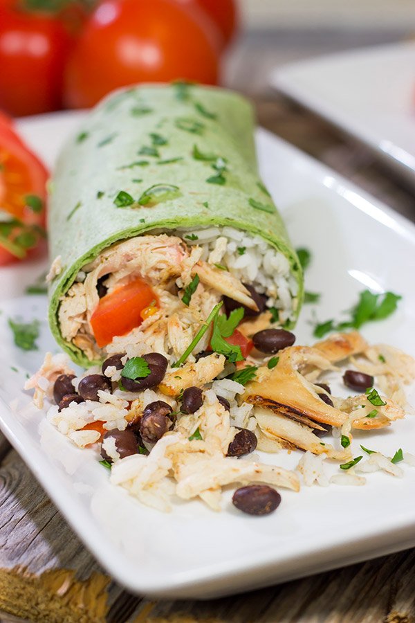 A good marinade can make a world of difference!  These Grilled Adobo Chicken Burritos are a flavorful way to enjoy the summer grilling season!