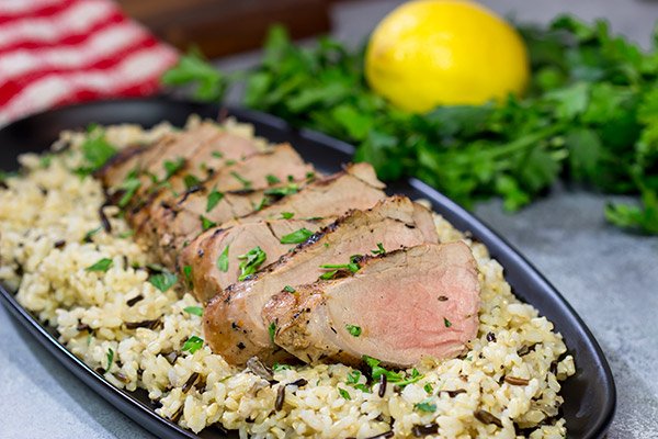 Fire up the grill!  This Grilled Pork Tenderloin starts with a classic marinade for an easy and flavorful meal on the grill!