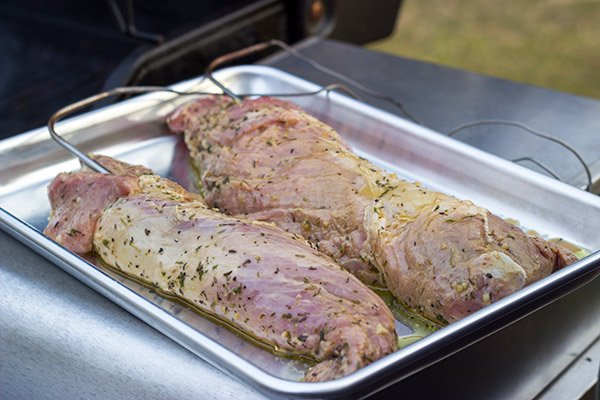 Fire up the grill!  This Grilled Pork Tenderloin starts with a classic marinade for an easy and flavorful meal on the grill!