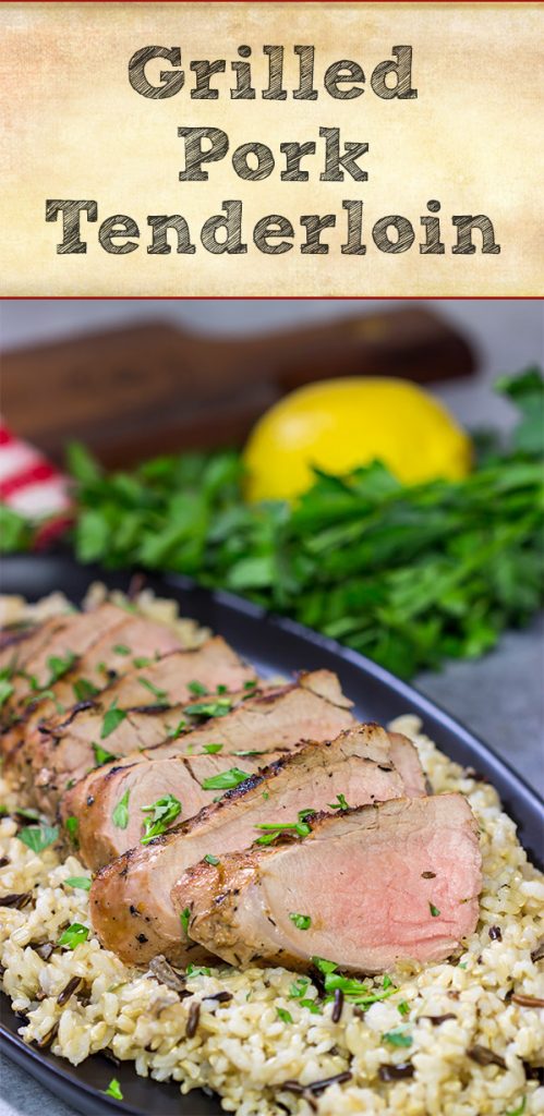 Fire up the grill!  This Grilled Pork Tenderloin starts with a classic marinade for an easy and flavorful meal on the grill!