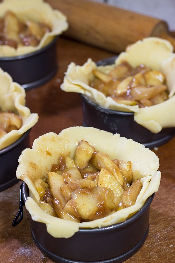 Who wants to share your apple pie? Not this guy! These Individual Apple Pies are a fun way to serve a classic Autumn dessert!