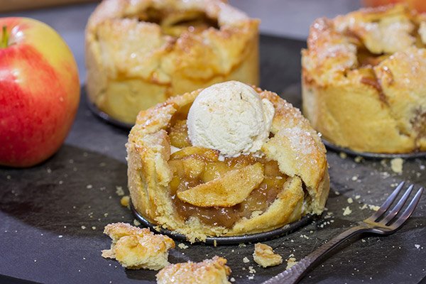 Who wants to share your apple pie? Not this guy! These Individual Apple Pies are a fun way to serve a classic Autumn dessert!
