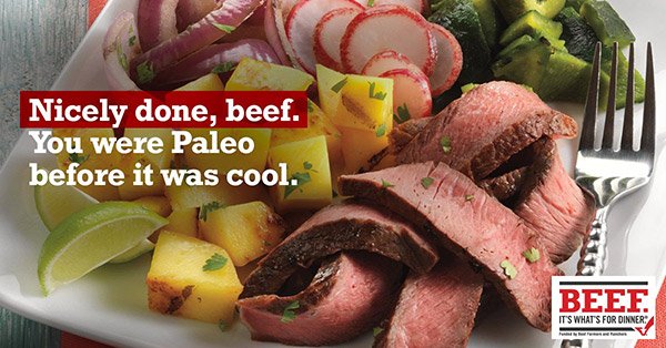 Nicely done, beef!