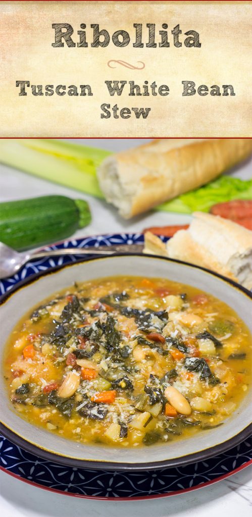 With chilly Winter days around the corner, grab some leftover bread and make a pot of Ribollita. This Tuscan White Bean Stew is a delicious way to warm up on a cold day!