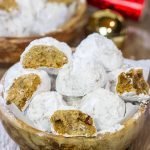 These Gingerbread Snowball Cookies are what happens when you throw snowballs at gingerbread cookies.  They're a delicious combination of two favorite holiday cookies!