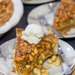 This Virginia Peanut Pie is similar to pecan pie...but with peanuts instead.  This delicious sweet and salty dessert will have everyone asking for the recipe!