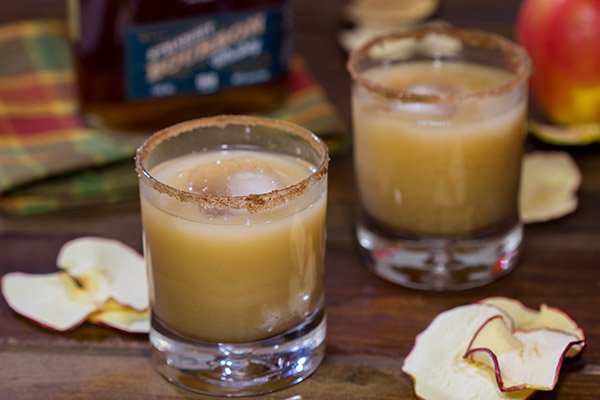 This Caramel Apple Cocktail is packed with the flavor of Autumn. Tap into your inner bartender and mix one up this weekend!