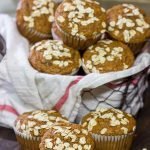 These Gingerbread Bran Muffins are packed with cinnamon, spice and everything nice!  A batch of these muffins is perfect for holiday breakfast!