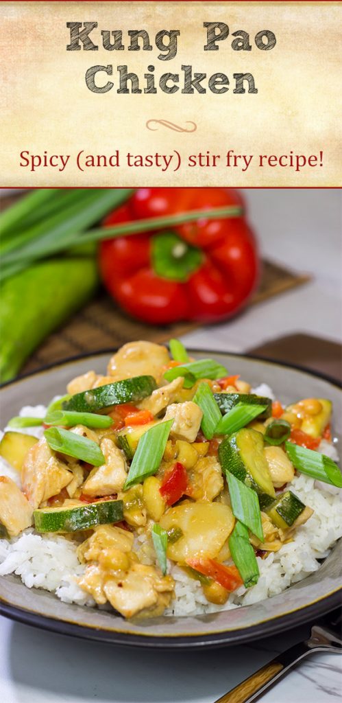 Kung Pao Chicken is a popular Chinese restaurant takeout dish for good reason. Make a batch of this tasty stir fry at home!