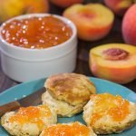 Love peaches?  Me, too!  This Fresh Peach Jam is a tasty (and surprisingly easy) way to enjoy the flavor of ripe summer peaches!