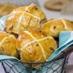 Heavily flavored with traditional baking spices, citrus zest and raisins, these Hot Cross Buns are a delicious way to start the morning!