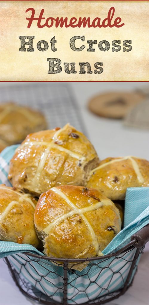 Heavily flavored with traditional baking spices, citrus zest and raisins, these Hot Cross Buns are a delicious way to start the morning!