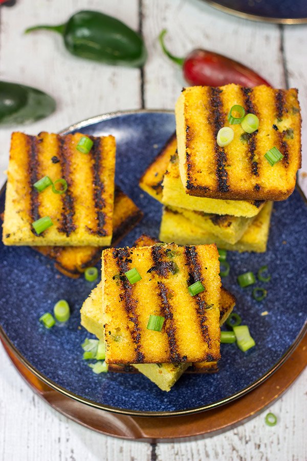 Looking for a fun summer or fall side dish? Bake up a batch of cornbread...and then finish it on the grill! This Grilled Jalapeno Cornbread is a tasty way to put a twist on the classic!