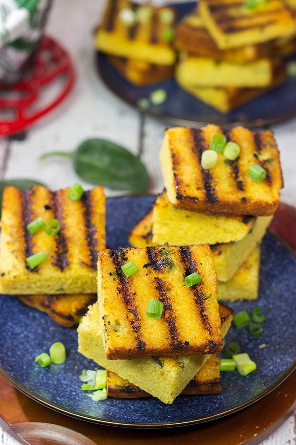 Looking for a fun summer or fall side dish? Bake up a batch of cornbread...and then finish it on the grill! This Grilled Jalapeno Cornbread is a tasty way to put a twist on the classic!