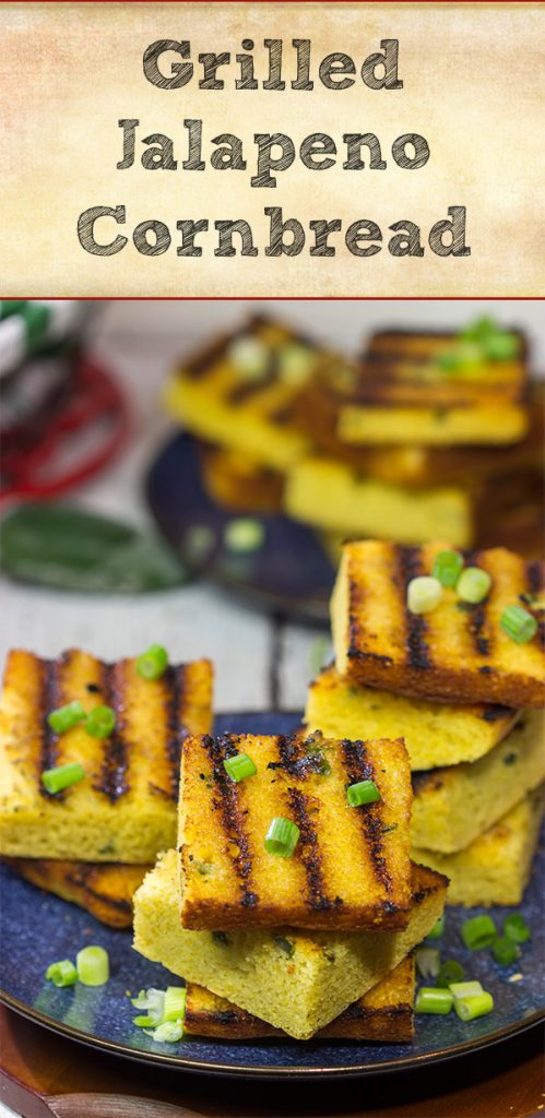 Looking for a fun summer or fall side dish? Bake up a batch of cornbread...and then finish it on the grill! This Grilled Jalapeno Cornbread is a tasty way to put a twist on the classic!