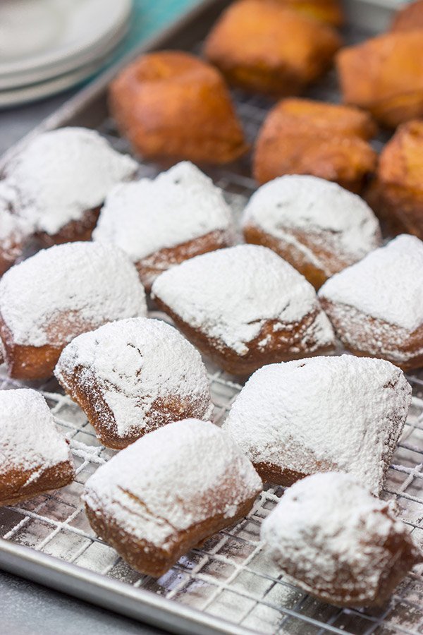 New Orleans Beignets are a classic sweet treat in the Crescent City. Now you can make a batch at home...complete with plenty of powdered sugar!