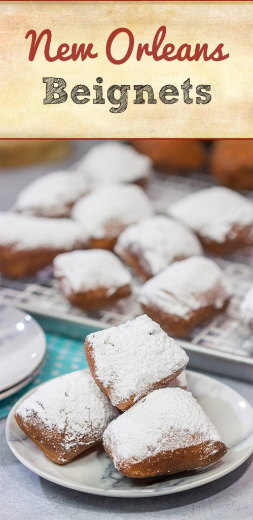 New Orleans Beignets are a classic sweet treat in the Crescent City. Now you can make a batch at home...complete with plenty of powdered sugar!