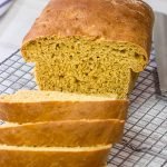 Lightly sweetened with cornmeal and molasses, Anadama Bread is a classic New England bread.  It's a unique (and delicious) bread recipe!