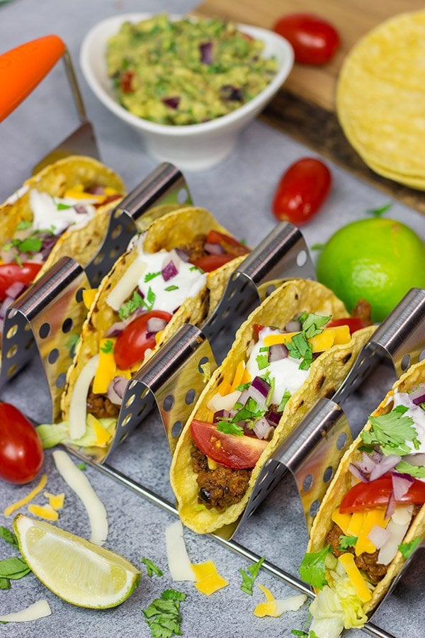 Forget Taco Tuesday. Make every night a taco night! These Classic Ground Beef Tacos are easy to prepare and packed with flavor thanks to the seasoned ground beef.