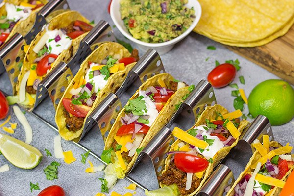 Forget Taco Tuesday. Make every night a taco night! These Classic Ground Beef Tacos are easy to prepare and packed with flavor thanks to the seasoned ground beef.