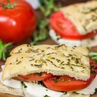 Pizza Bianca might not look like a traditional pizza, but this Italian style bread is quite tasty! Bake up a batch today!