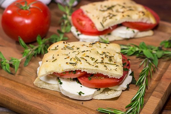 Pizza Bianca might not look like a traditional pizza, but this Italian style bread is quite tasty!  Bake up a batch today!